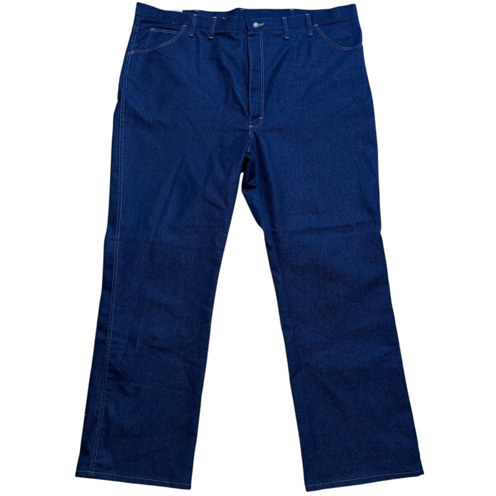 Wrangler Rugged Wear Jeans Mens 48x32 Blue NEW Stretch‎ Classic Fit 39055PS